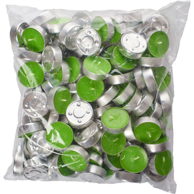 Свечи "Таблетки" (100шт/уп) зеленые