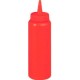 Емкость д/соуса 700мл пластик (красная)