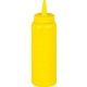 Емкость д/соуса 375мл пластик (желтая)