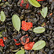 Чай зеленый "Клубника со сливками" 100г