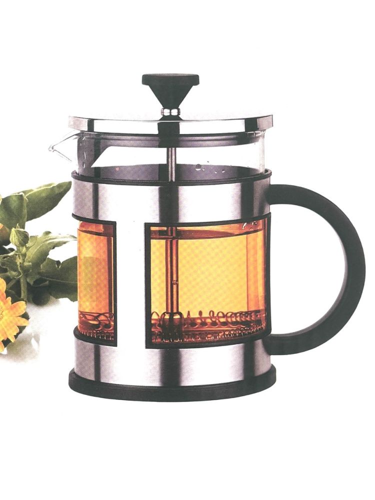 Френч-пресс 0,6л (сталь/стекло)