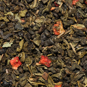 Чай зеленый "Земляника со сливками" 100г