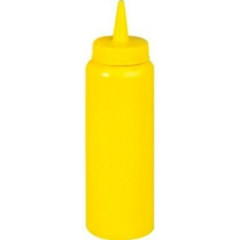 Емкость д/соуса 700мл пластик (желтая)