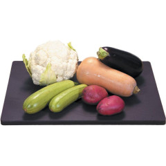 Доска разделочная (пластик) коричневая 500*350*12 мм