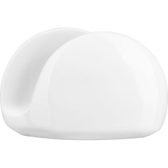 Салфетница "Кунстверк" фарфор ,H=85,L=120,B=40мм белый 