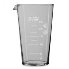 Стакан мерный 250мл (стекло) ГОСТ